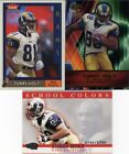 Torry Holt: Lot Of Three (3) Different Football Cards (2000-03), St. Louis Rams