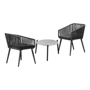 Livsip 3 Piece Outdoor Lounge Set Polyester rope detailing - Picture 1 of 7