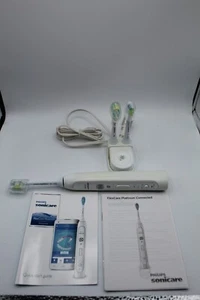 PHILIPS SONICARE FLEXCARE PLATINUM BLUETOOTH ELECTRIC TOOTHBRUSH HX9120 W/EXTRA - Picture 1 of 6