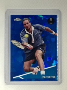 Pat Rafter 2021 Topps Chrome Sapphire Tennis - #57 -