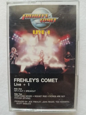 Ace Frehley - FREHLEY'S COMET LIVE + 1   CASSETTE TAPE - Image 1 of 4
