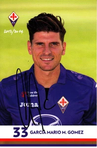"Garcia" Mario Gomez Florenz Bayern München Stuttgart DFB Deutschland Version 2 - Bild 1 von 2
