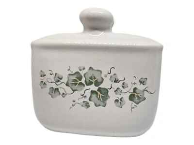 Corelle Callaway Ivy Napkin Holder Jay Import Green Vines On White - Image 1 of 4