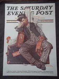 Saturday Evening Post August 29 1925 Norman Rockwell (COVER ONLY) reprint - Picture 1 of 1