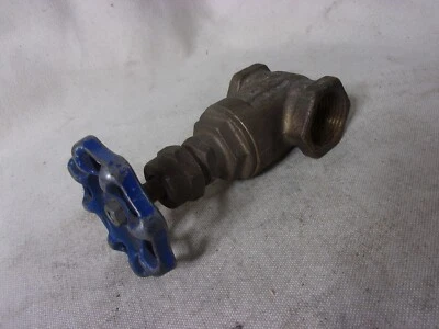 NL0J00A Nibco 1" Pipe NPT Class 125 Bronze Gate Valve 125 PSI 200 Female T-113 - Image 1 of 4