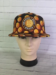 Dragon Ball Z Anime Super Ball Logo Sublimated All Over Print Snapback Hat Cap - Picture 1 of 8