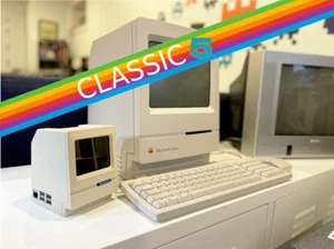 MACINTOSH MINI CUTE 5, 3D PRINTED PARTS FOR 40% SCALE MAC FOR RASPBERRY PI - Picture 1 of 6