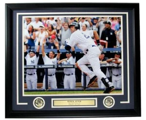 Derek Jeter HOF New York Yankees unsigniert 3000. HIT 16x20 Foto gerahmt 164009 - Bild 1 von 2