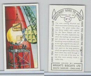 W0-0 Wright's Biscuits, Mischief Goes To Mars, 1954, #3