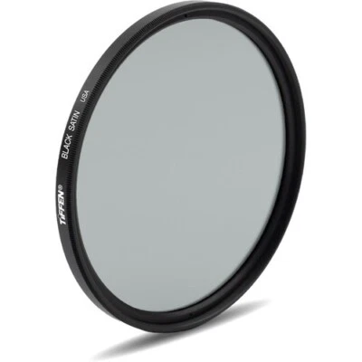 Tiffen 52mm Black Satin 1/2 Filter 52BLACKSATIN12 - Image 1 of 2