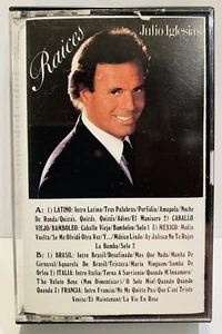 Julio Iglesias "Raices" VTG 1989 Latin Music Cassette (Pre-Owned) - Picture 1 of 12