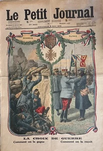 The Little Journal 1915 No. 1272 The Croix De Guerre - Standing The Dead - Picture 1 of 2