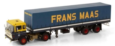 WSI - DAF 2600 4x2 con rimorchio a 2 assi FRANS MAAS - 1/50 - WSI01-3646 - Immagine 1 di 4