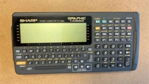 SHARP Pocket computer PC G850 Function Scientific Calculator Japan Import Used - Picture 1 of 4