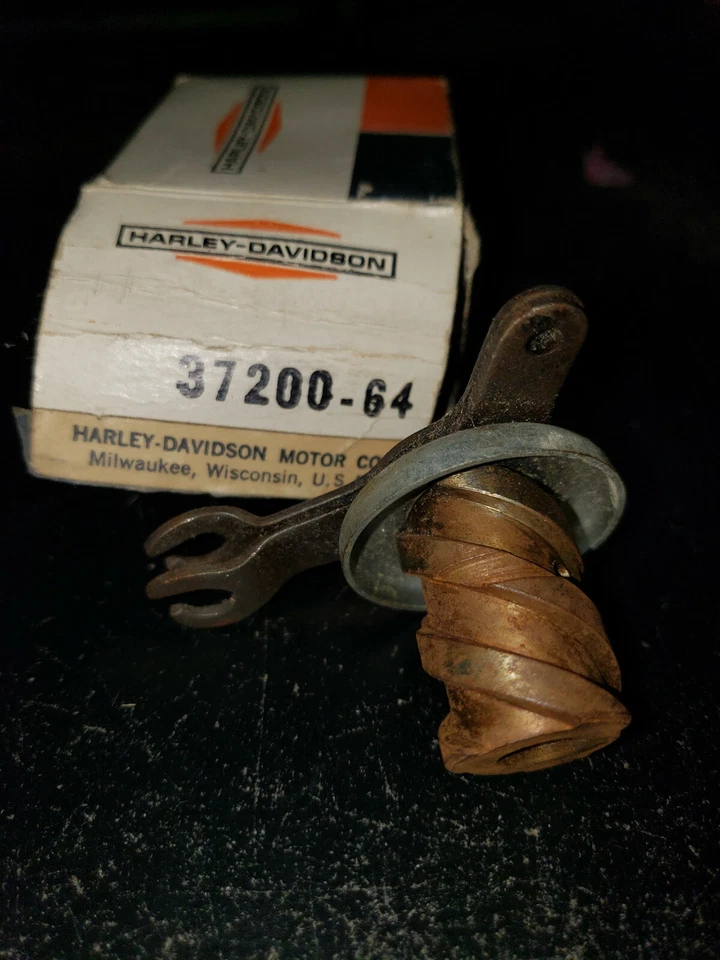 NOS 1964-66 Harley Clutch Worm Gear, BT BTH BTU Pacer Scat Bobcat  - Image 1 of 1