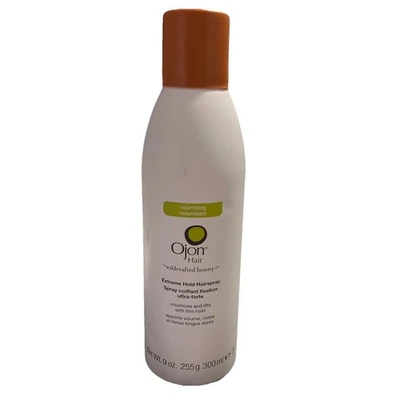 Spray para el cabello voluminizador Ojon Extreme Hold volumen firme 9 oz 80 % probado completamente Foto 1 de 3