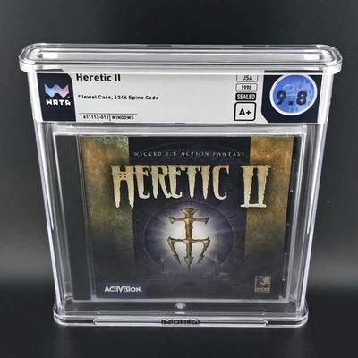 Heretic II, WATA 9.8 A+ / ~VGA 95+ GOLD - Image 1 of 4