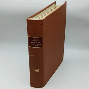 Model Railway Constructor Magazine 1983 12x Issues In Folder - Bild 1 von 13