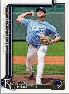 2025 Topps #607 Alec Marsh - Image 1 of 2
