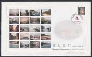 Hong Kong - Jun 1997 "Memorias de Hong Kong" Souv. Cubierta - Imagen 1 de 1