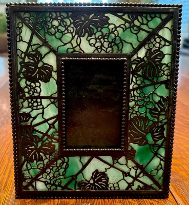 Antique Tiffany Studios “Beaded” Grapevine Frame#948, Perfection❗️6 1/4”x 7 1/2” - Image 1 of 4