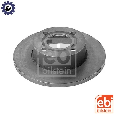 2x BRAKE DISC 10915 FOR AUDI ABT 2.0L AAZ/1Z 1.9L ABM 1.6L 4cyl 80 - Image 1 of 4