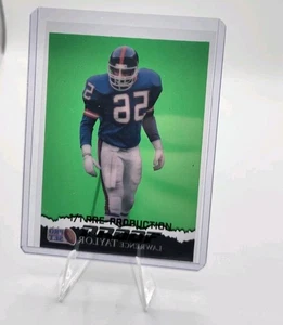 Leaf Pro Set Pre Production Proof 1/1 Lawrence Taylor NY Giants Green - Bild 1 von 2