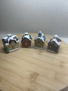 Miniatura Interior Hogar HOMCO 5555 Navidad Pueblo Casas Iglesia De Colección - Imagen 1 de 13
