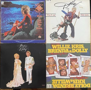 Dolly Parton 4 LPs: I Wish I felt..., 9 To 5, Porter & Dolly, Winning Hand XLNT - Picture 1 of 6