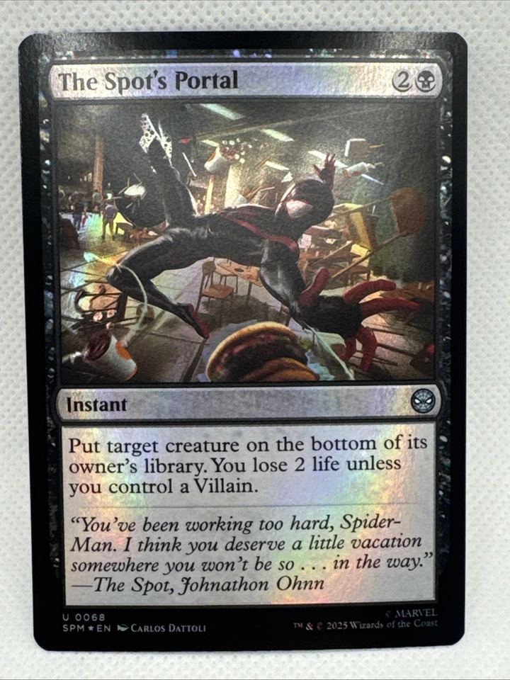 The Spot's Portal Marvel's Spider-Man Foil - Image 1 of 1