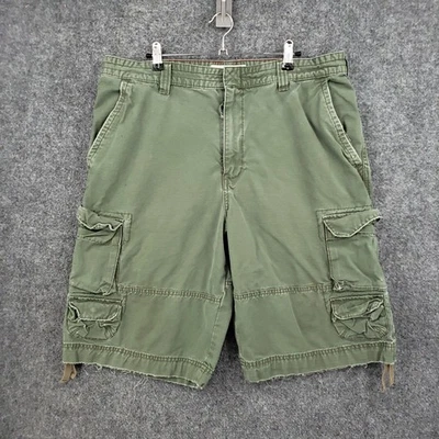 Pantalones Cortos VINTAGE Mossimo Cargo Supply Para Hombres 36 Verde Suelto Utilitario Patinador Y2K Foto 1 de 4