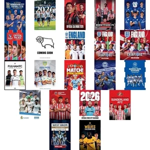 Kalender 2025 Fußball Monatsansicht A3 Kalender Footie Fan offizielles Produkt - Bild 1 von 138