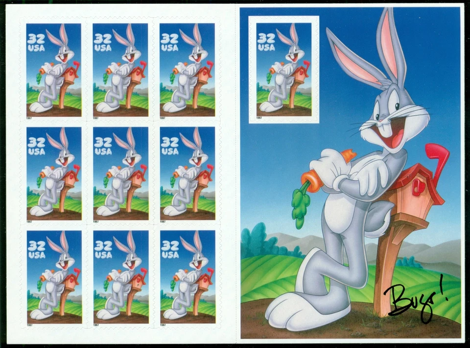 SCOTT # 3137 BUGS BUNNY SHEET, GREAT PRICE! - Image 1 of 1