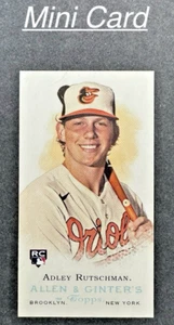 Adley Rutschman MINI (RC) 2023 Allen & Ginter A&G Rookie Design Variation #RDV-1 - Picture 1 of 2