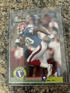 1996 Eric Moulds Upper Deck Collectors Choice Rookie Card #U4 - Picture 1 of 2