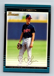 2002 Bowman Draft Picks & Prospects Pat Osborn RC Cleveland Indians #BDP72