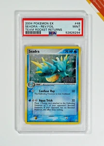 Pokemon PSA 9 Seadra #48 Rev Foil EX Team Rocket Returns 2004 Englisch - Bild 1 von 2