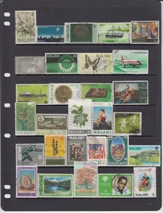 Malawi - 142no. Sellos como nuevos y usados 1975-2020 (CV $105) (60% DE DESCUENTO EN VENTA) - Imagen 1 de 5