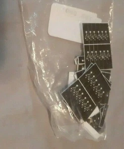 Wholesale lot USB stickers manufacturing 165 pc black matte .7" x .2" 1.75 CM - Picture 1 of 1