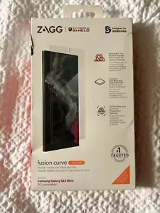 ZAGG Fusion Curve with D30 Screen Protector for Galaxy S22 Ultra - Clear - Picture 1 of 2