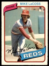 1980 O-PEE-CHEE MIKE LACOSS CINCINNATI REDS #111