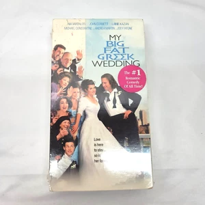 My Big Fat Greek Wedding New Sealed VHS 2003 Nia Vardalos, Joey Fatone - Picture 1 of 8
