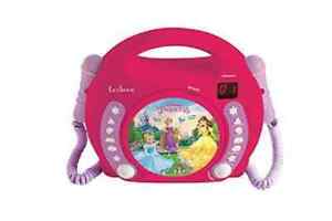 Boomboxes - Rcdk100dpdisney Princesse Portable Cd Player With 2 Sing Along Micro