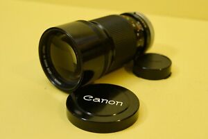 Canon FD 200mm f2.8 SSC - serial number 17110 vintage FD full frame lens