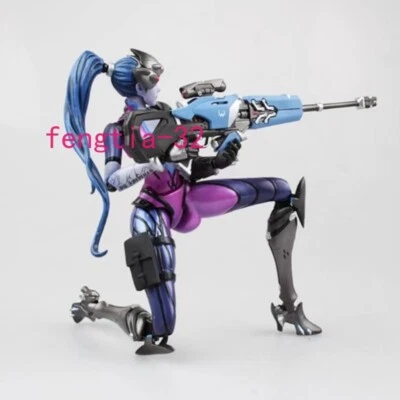NEW Overwatch Widowmaker Anime Figurines Gaming Peripherals 17CM Birthday Gifts - Image 1 of 4