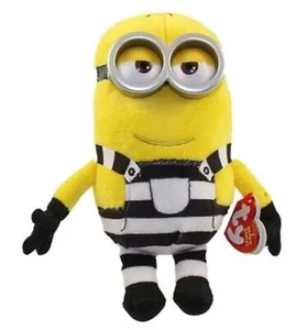 Juguete Tom Minion Retirado Ty Beanie Baby Despicable-Me-3 Jail Time 6 in - Imagen 1 de 6