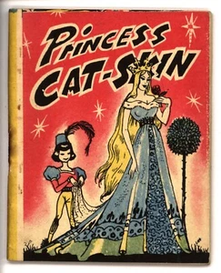 PRINCES CAT SKIN, libro Kiddyprint, tamaño refugio bomba miniatura contado de Grimm - Imagen 1 de 5