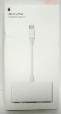 NOB Apple USB-C VGA Multiport Adapter - White - Image 1 of 2