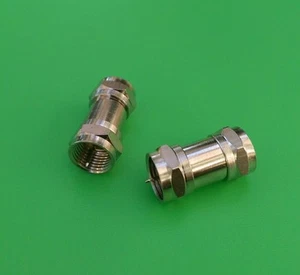 (2 PCS) F71 Male to Male Splice Connector - USA Seller - Picture 1 of 2