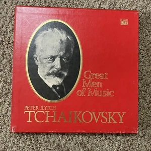Time-Life Great Men Of Music Peter Tchaikovsky 4 Vinyl LP Collection Classical - Picture 1 of 5